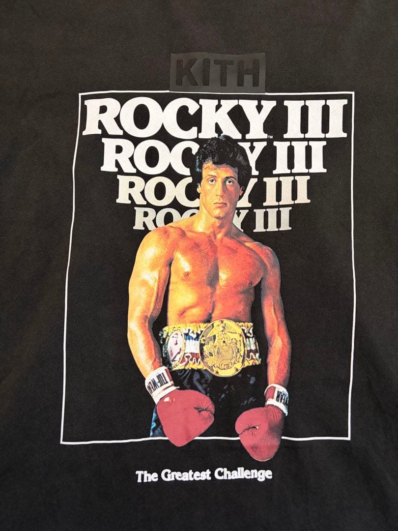 KITH ROCKY III Tシャツ Mサイズ ブラック