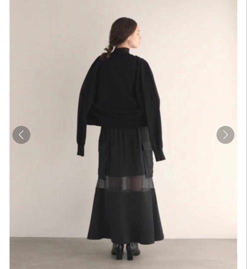 スカート mieli invariant Military Gloss Skirt