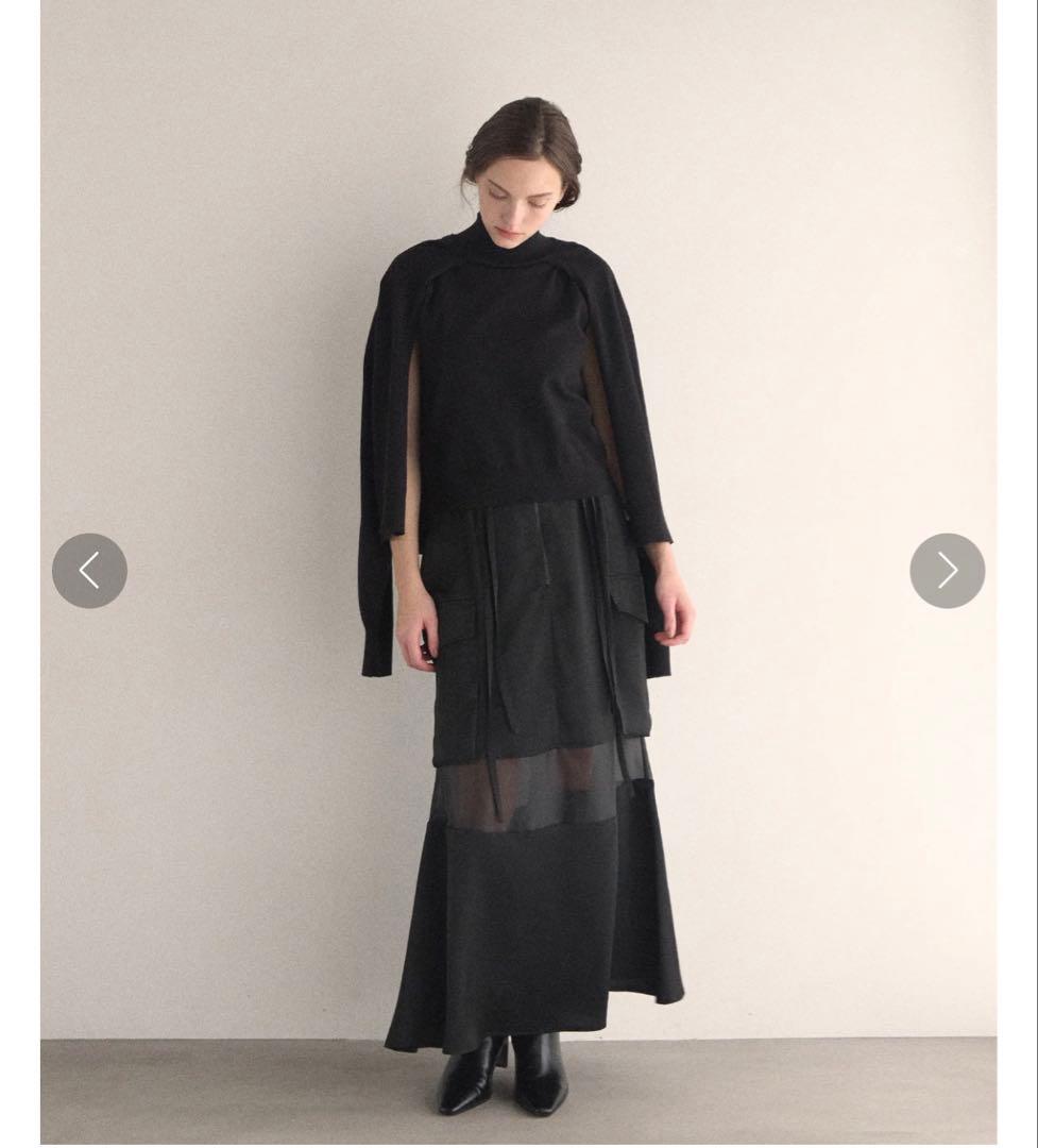 スカート mieli invariant Military Gloss Skirt