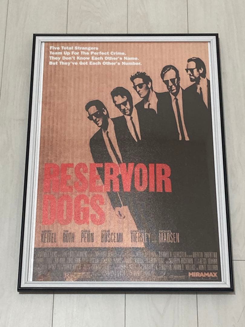 【額縁付き】Reservoir Dogs レザボアドッグス A2 ポスター