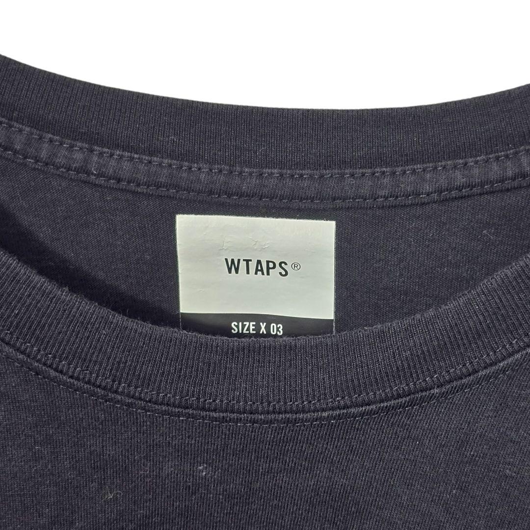 WTAPS ダブルタップス ロゴ Tシャツ 半袖 カットソー L