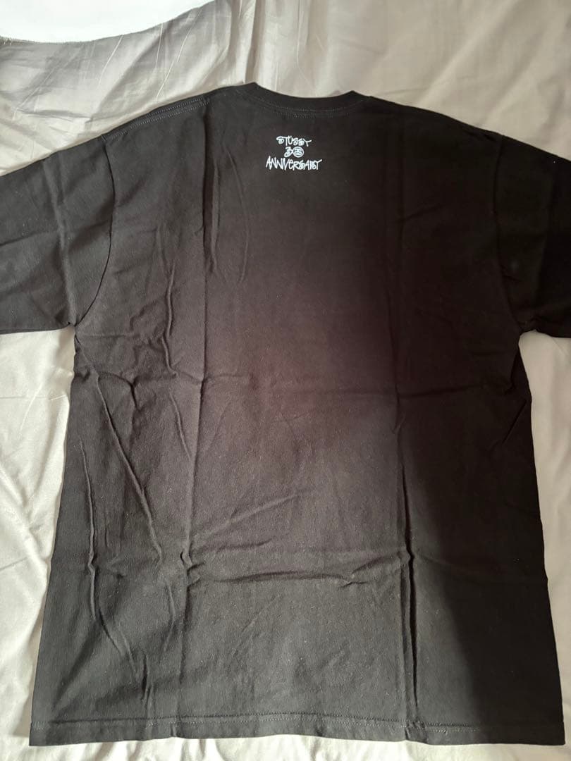 エイプ　ステューシー APE stussy 30周年　Tシャツ ブラックM 美品