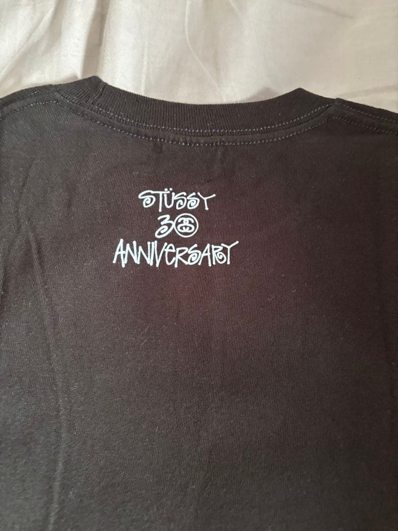 エイプ　ステューシー APE stussy 30周年　Tシャツ ブラックM 美品