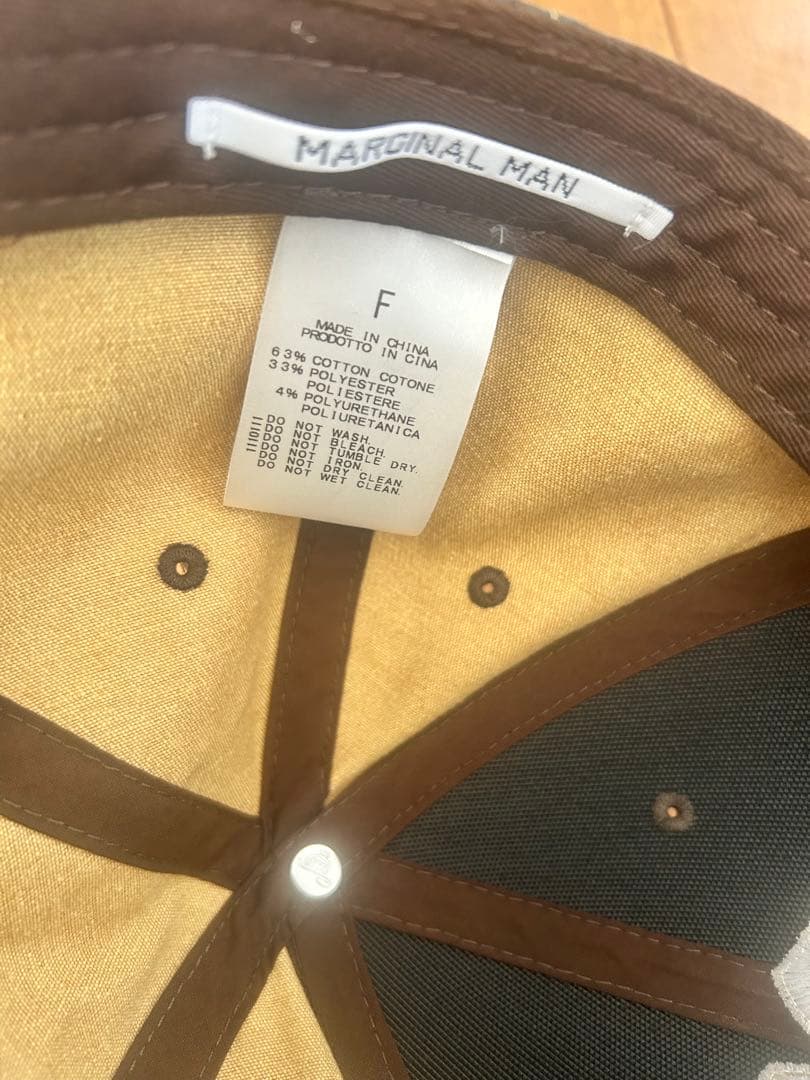 マージナルマン　キャップ　完売品レア