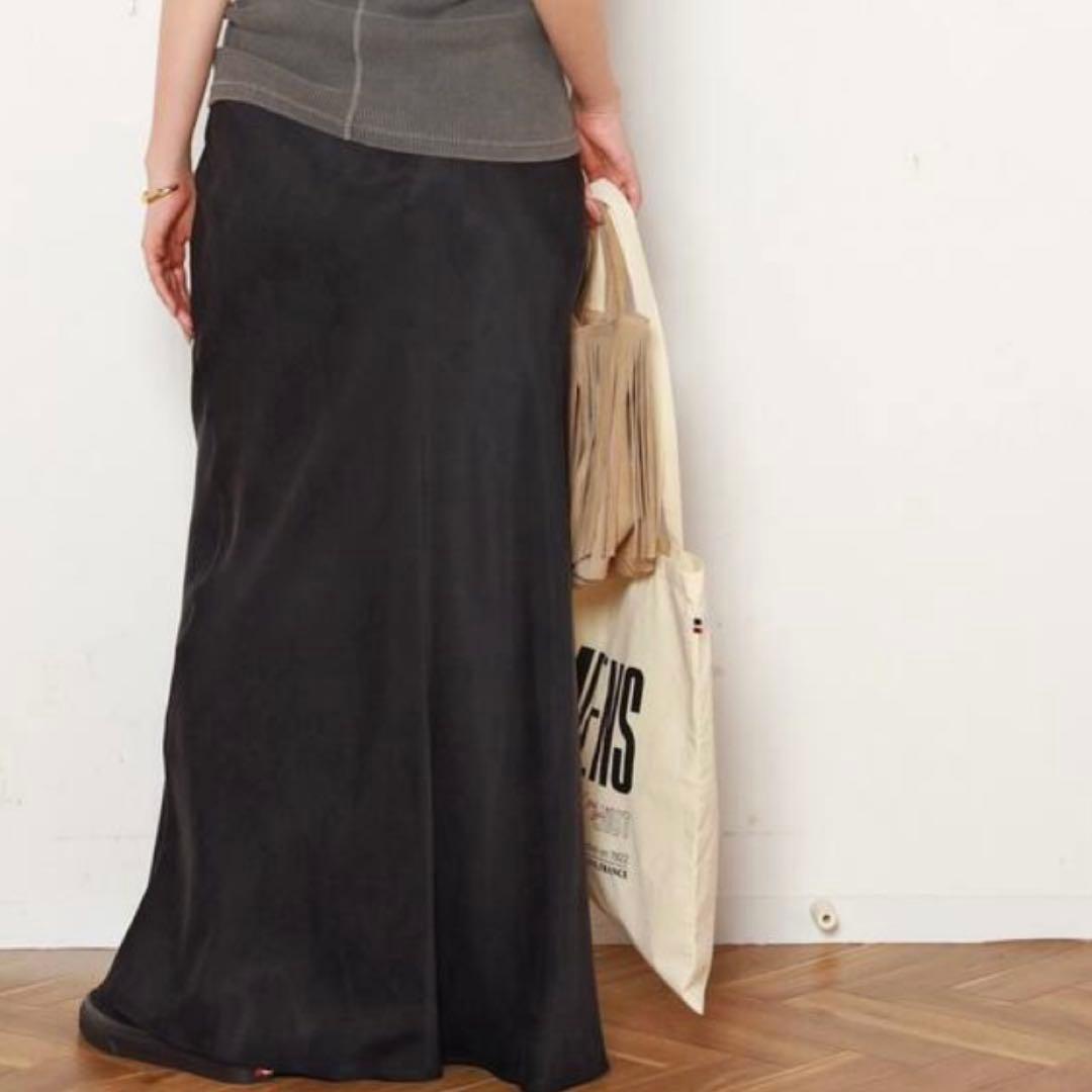 美品✨21SS EVERYDAY I LIKE Cu/R maxi skirt