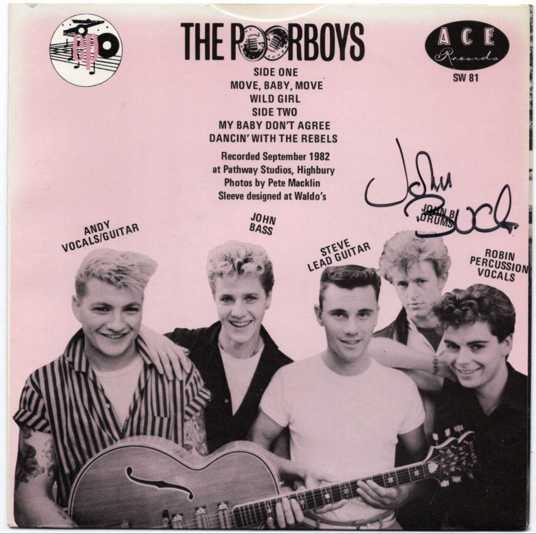 サイン入り / THE POORBOYS - MOVE BABY MOVE
