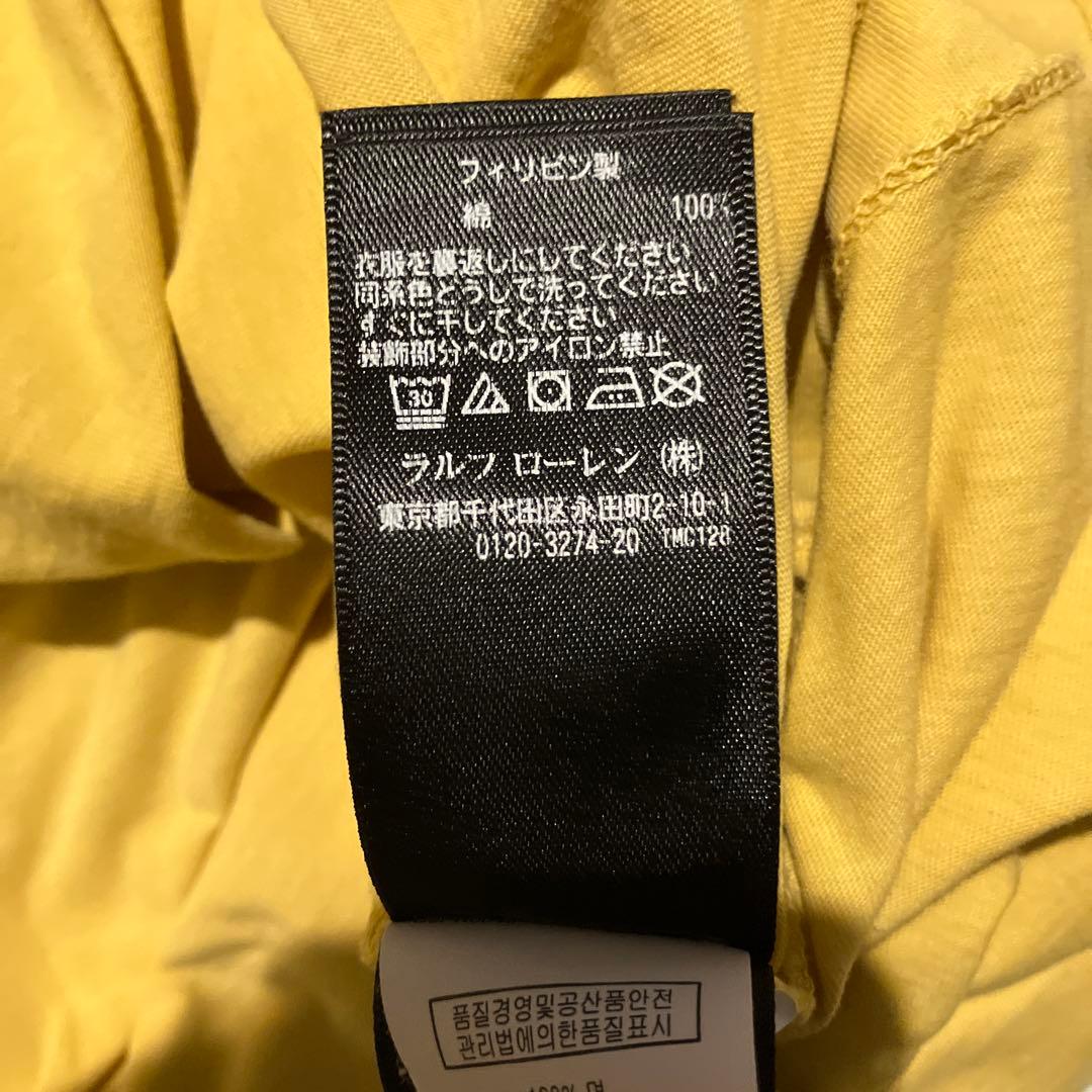 cox33pr　他の方ご遠慮下さい　RRL Tシャツ M イエロー