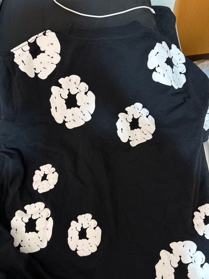 DENIM TEARS 花柄プリント Tシャツ XL