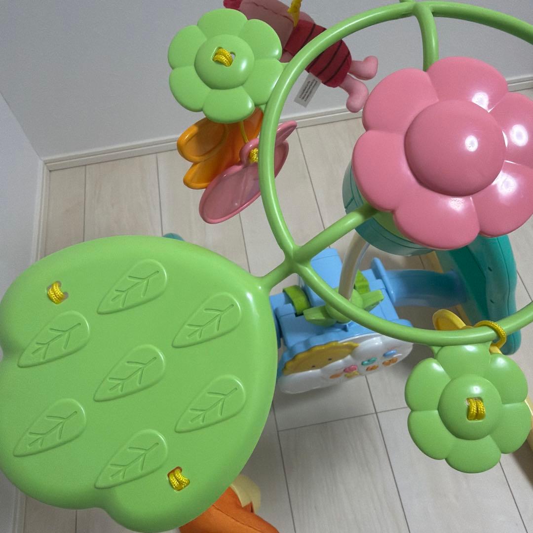 【美品】プーさん　6wayジムにへんしんメリー　箱・説明書付