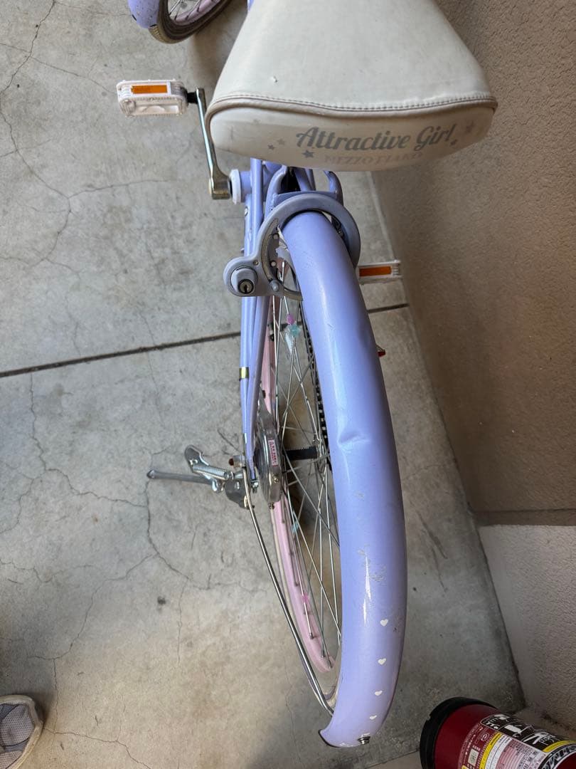 MEZZO PIANO 子供用自転車 ラベンダー