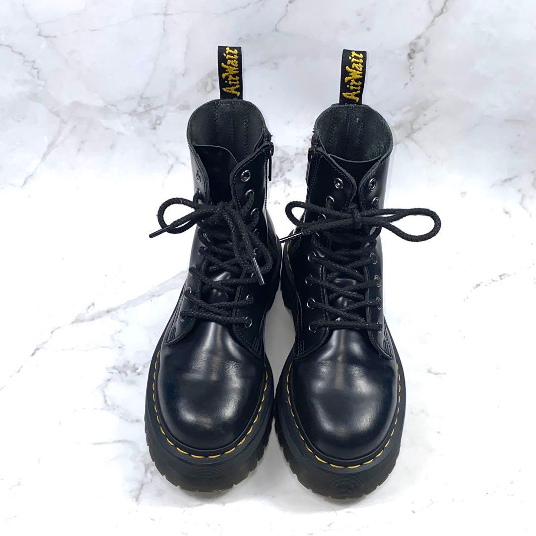 Dr. Martens Jadon サイドジップ 厚底 8ホールブーツ UK5