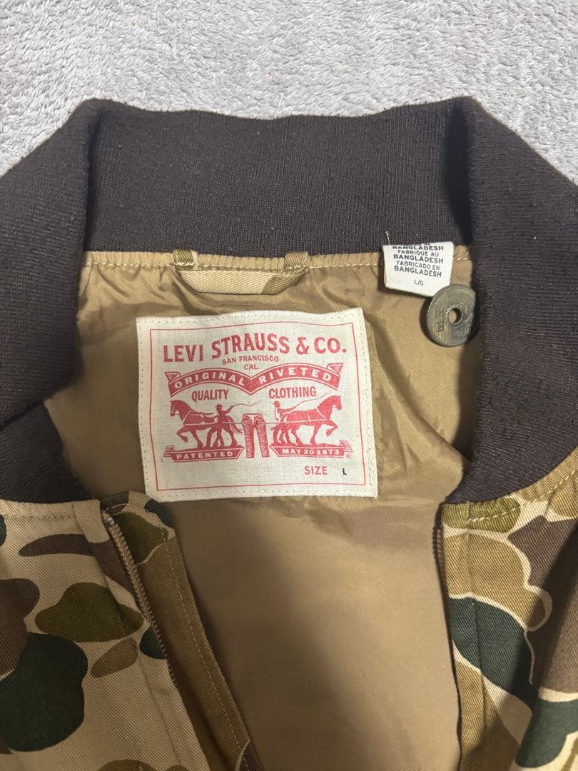archive80s〜90s Levi's 迷彩ma-1