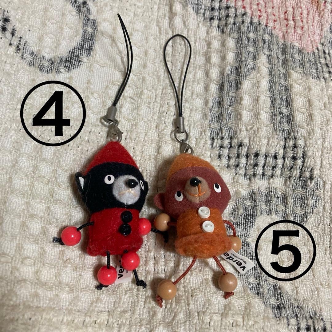 Verda クーリー他　ぬいぐるみ＆マスコット　紙タグ有＆紙タグなし　中古品