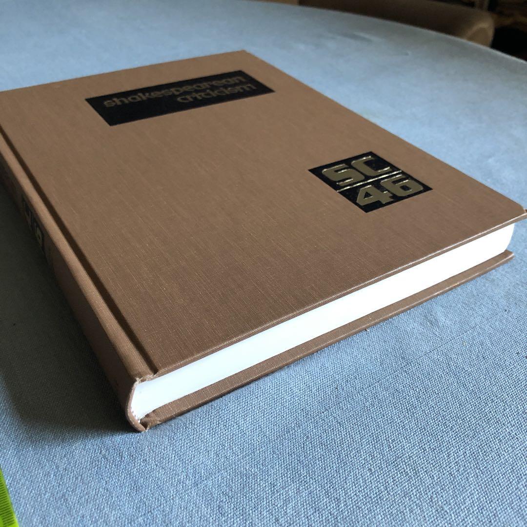 洋書 Shakespearean Criticism