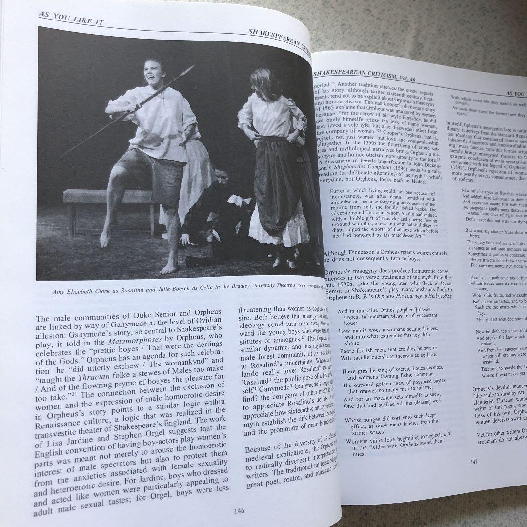 洋書 Shakespearean Criticism