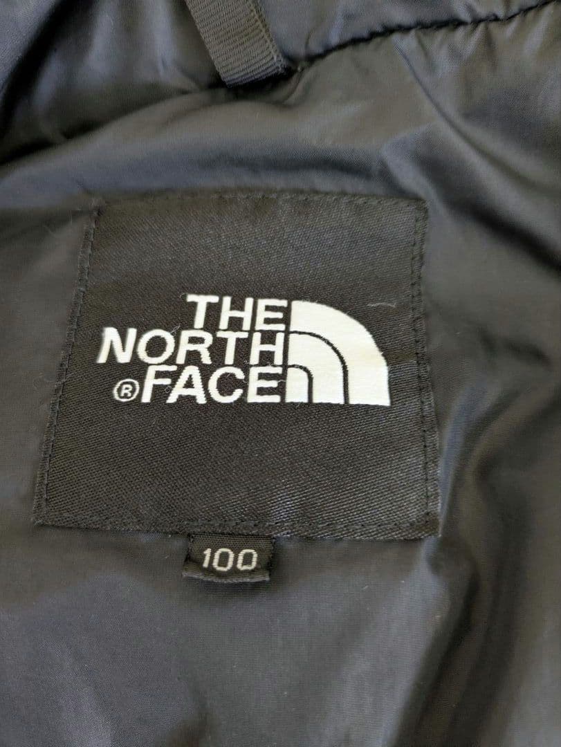 THE NORTH FACE ブラック ダウンベスト ヌプシ 700 L