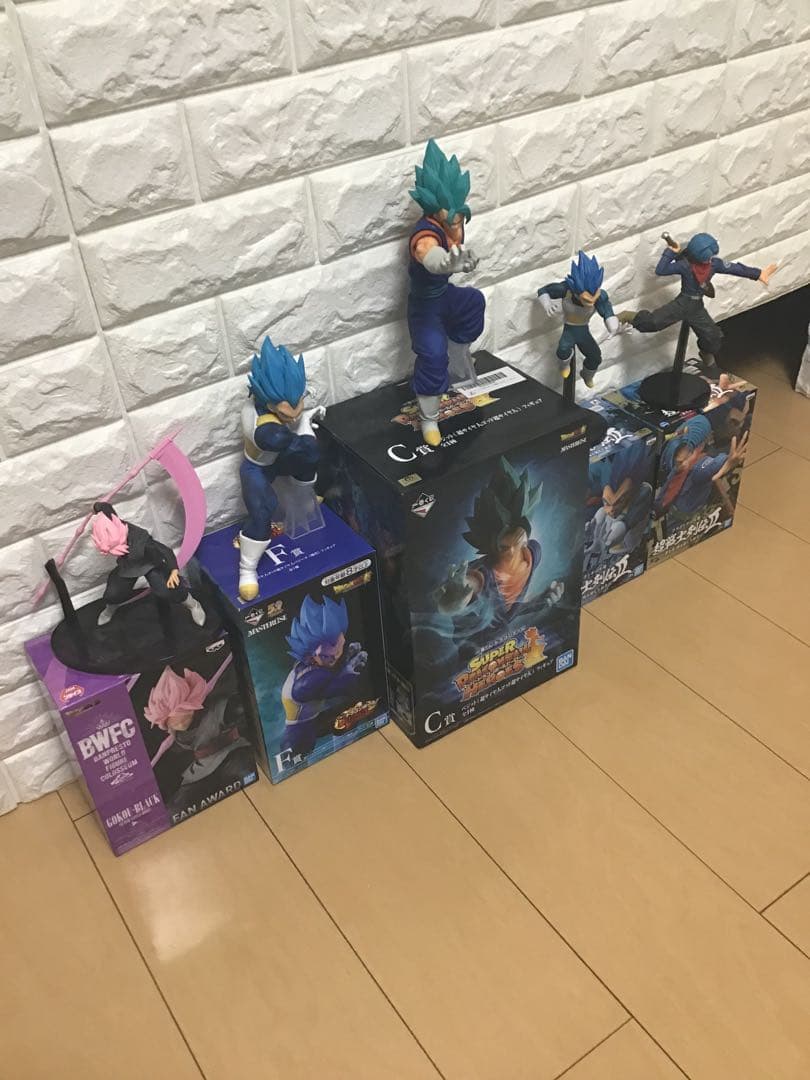 一番くじＣ賞 スーパードラゴンボールヒーローズ ベジット他5体セット フィギュア
