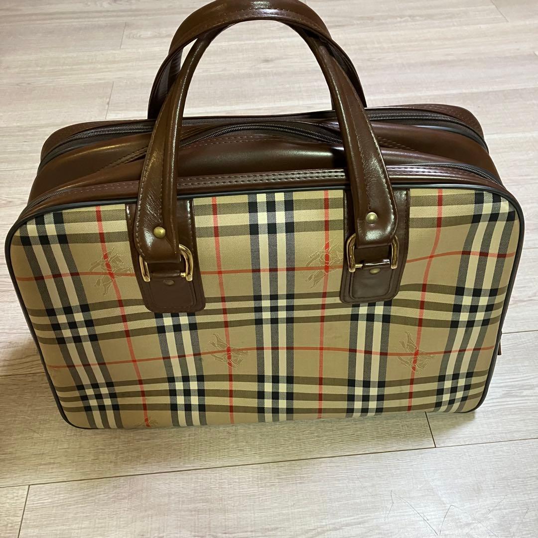 バーバリー　ボストンバッグ