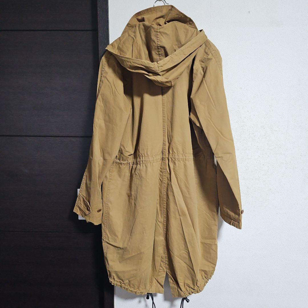MHL, フード付きベージュモッズコート