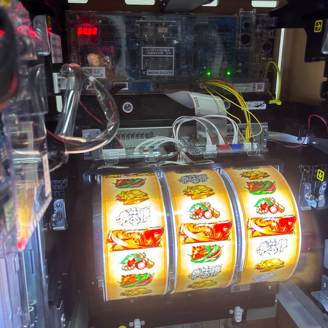 スマスロ 花の慶次　佐渡攻めの章　実機　簡易ユニット付き　【パチスロ】