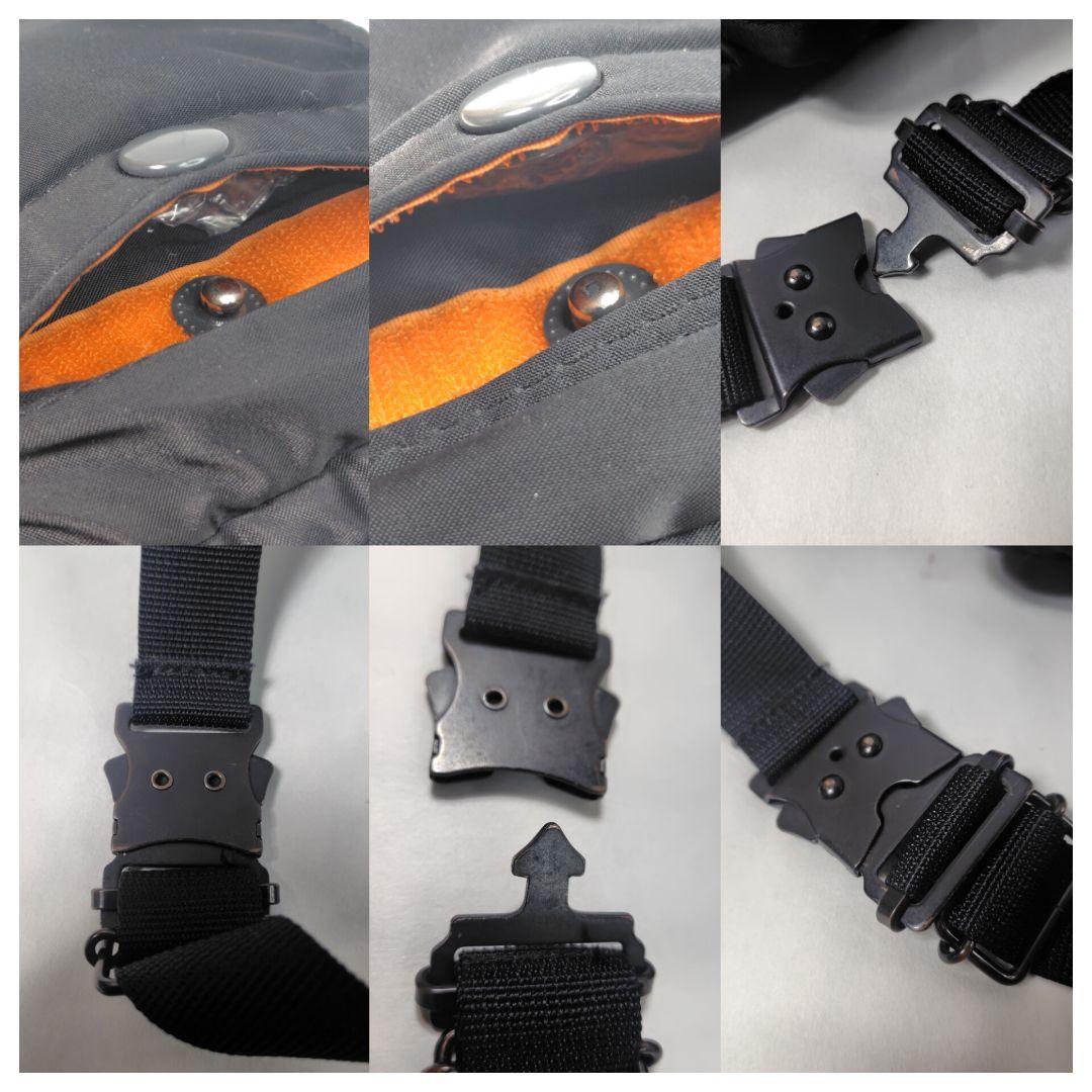 【PORTER ポータータンカー コブラバックル　ウエストバッグ ブラック】美品