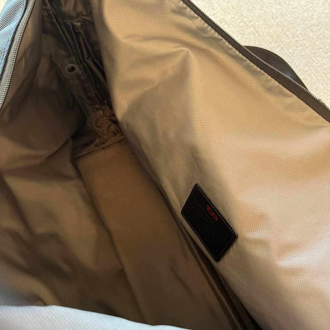 TUMI ボストンバッグ ネイビー　エクスパンダブル
