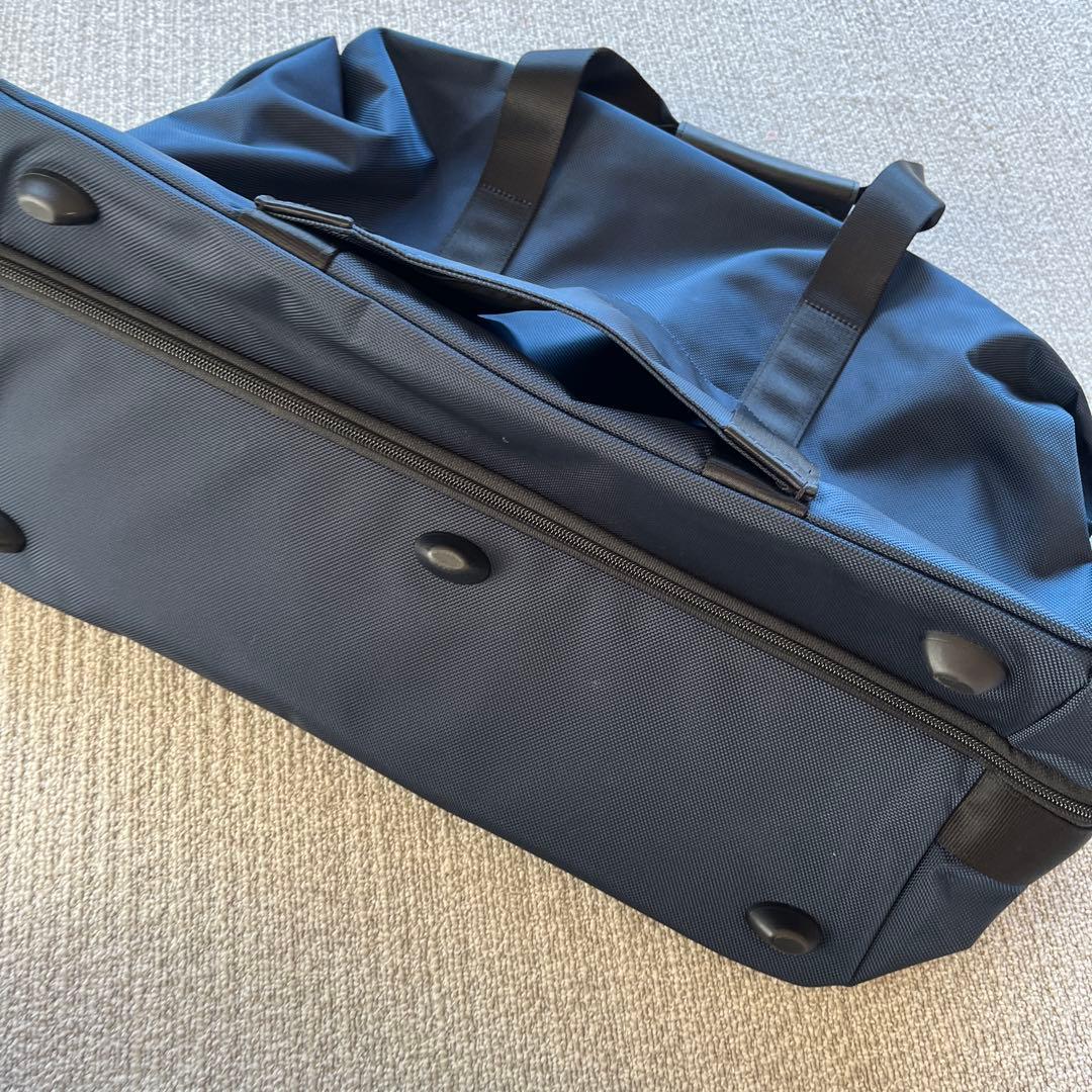 TUMI ボストンバッグ ネイビー　エクスパンダブル
