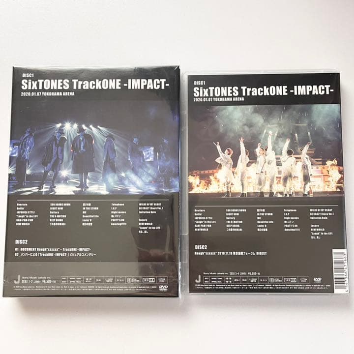 TrackONE -IMPACT-　初回盤・通常盤DVDセット