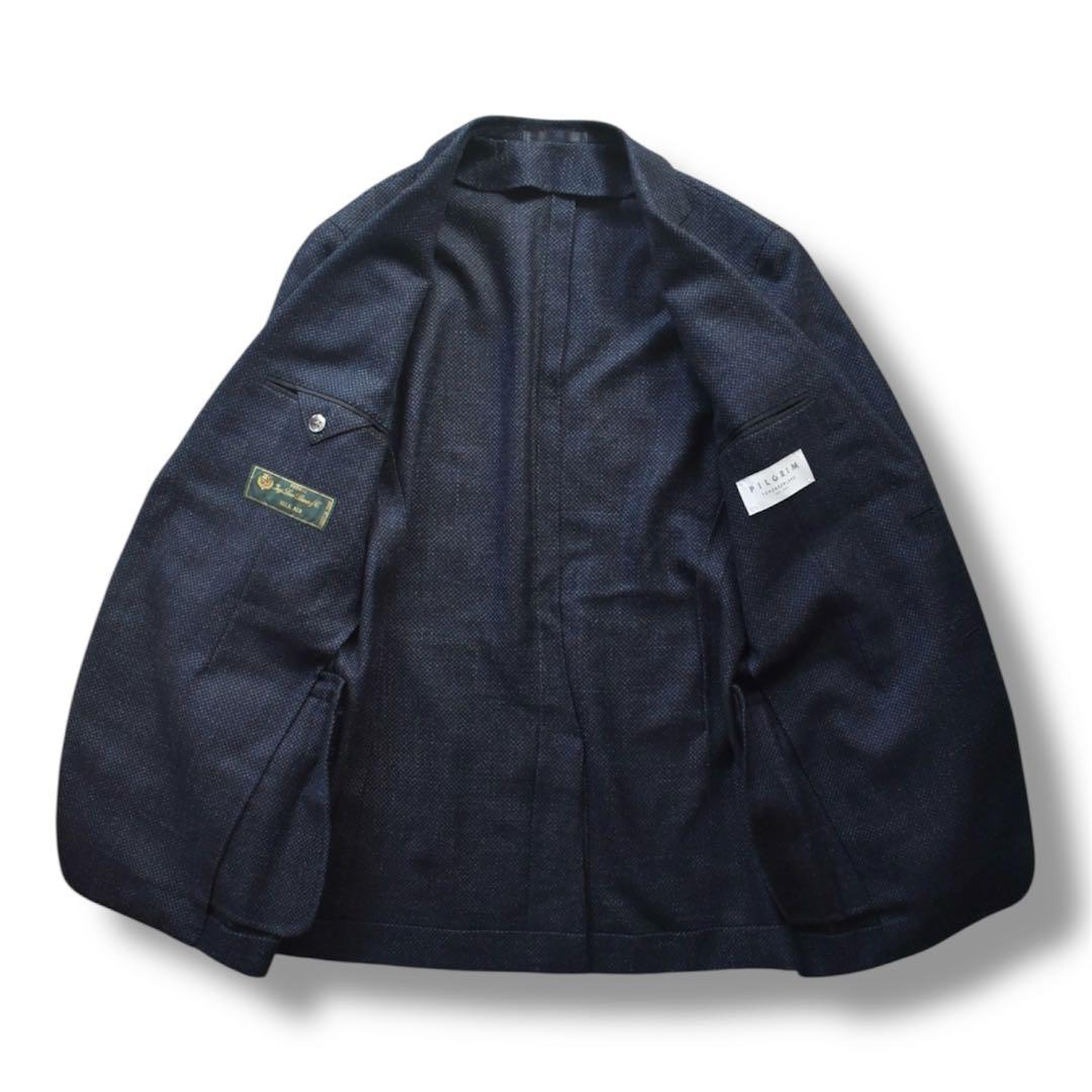【フォロー割適用】PILGRIM SILK AIRアンコンジャケット 48ウール