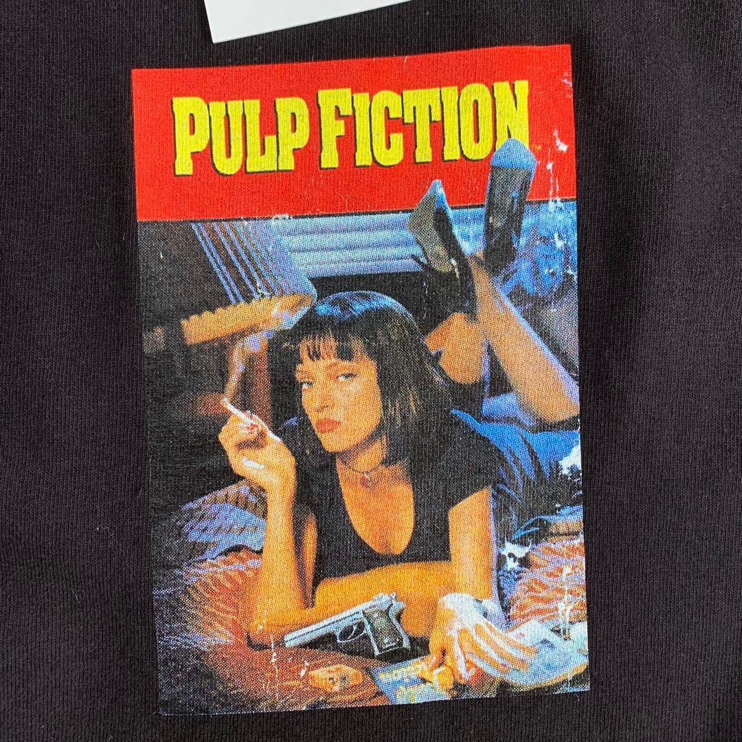 黒L【WACKOMARIA】PULP FICTION S/S／新品タグ付／送料込