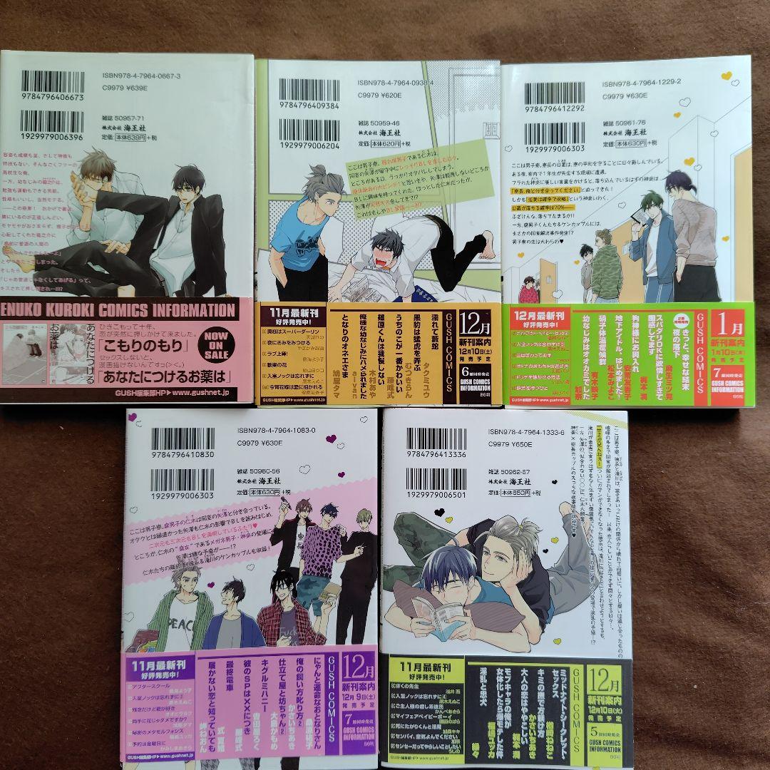 黒木えぬこ　BL　9冊セット