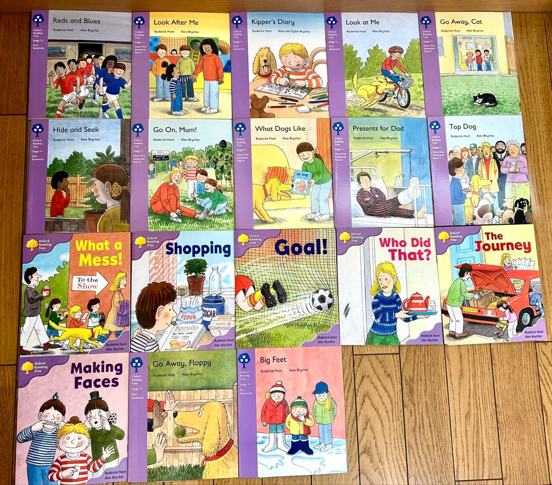 【まり】Oxford reading tree レベル1、1＋、2