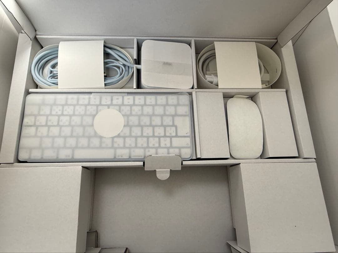 【ほぼ未使用】iMac 24インチ M3（2024）ブルー/付属品完備