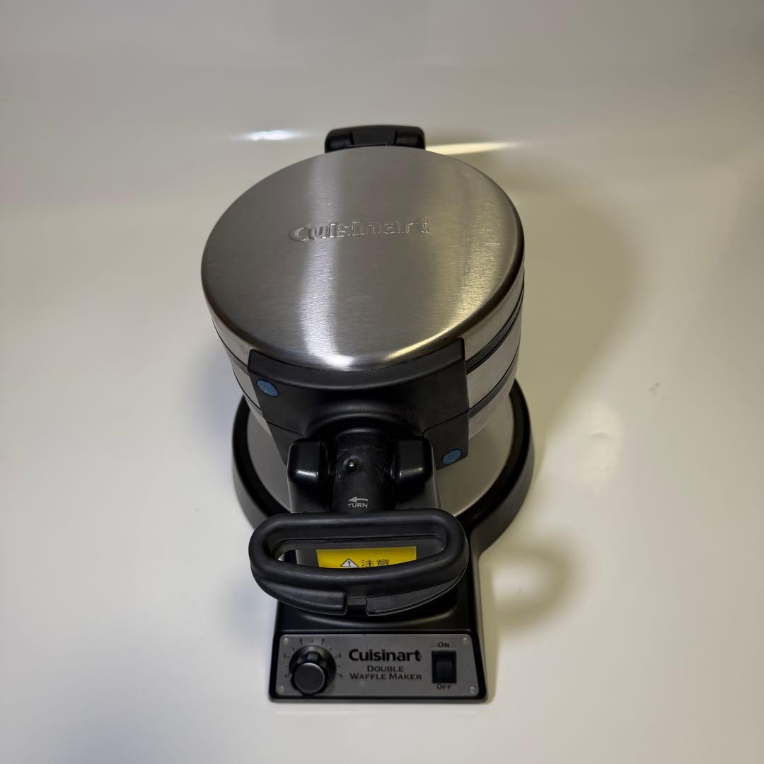 美品✨　クイジナート ダブルワッフルメーカー CWM-1200PCJ 2枚焼き