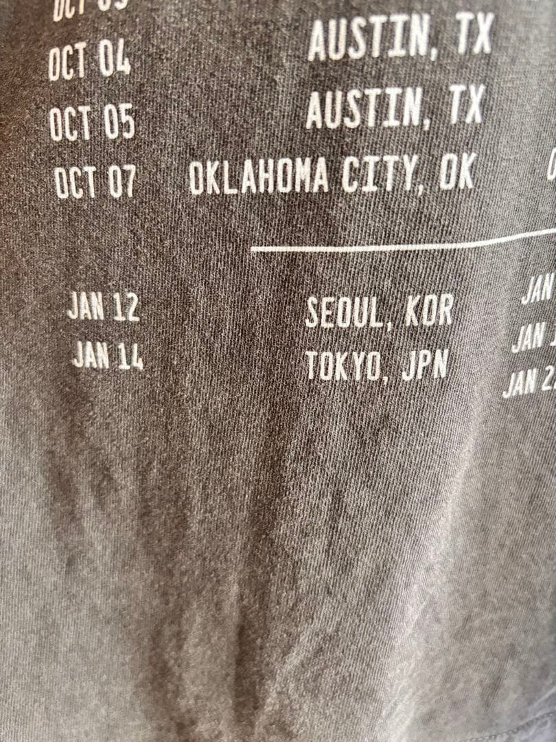 Benson Boone 来日公演限定TシャツLサイズ