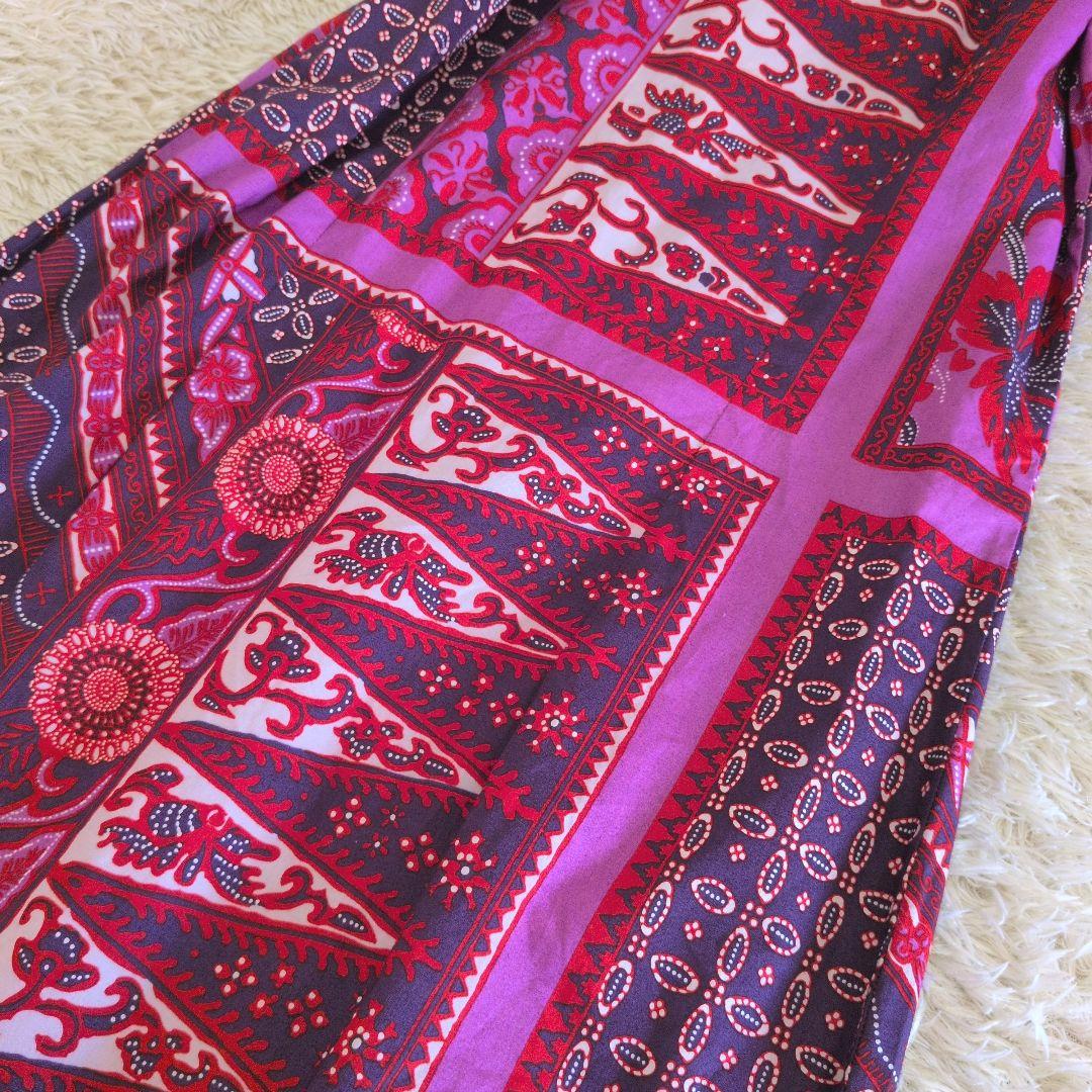 イタリア製★ETRO　半袖　ワンピース　コットン　ひざ丈　40