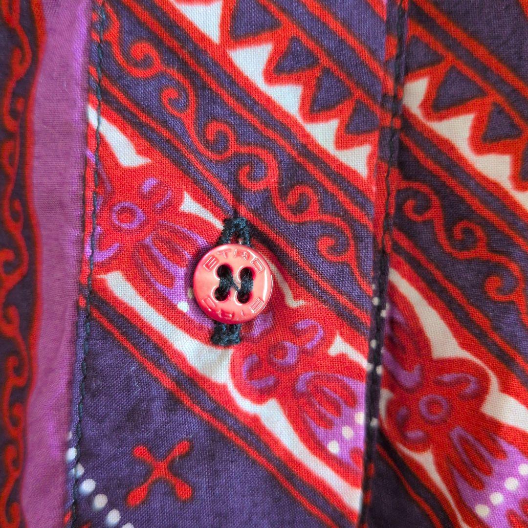 イタリア製★ETRO　半袖　ワンピース　コットン　ひざ丈　40