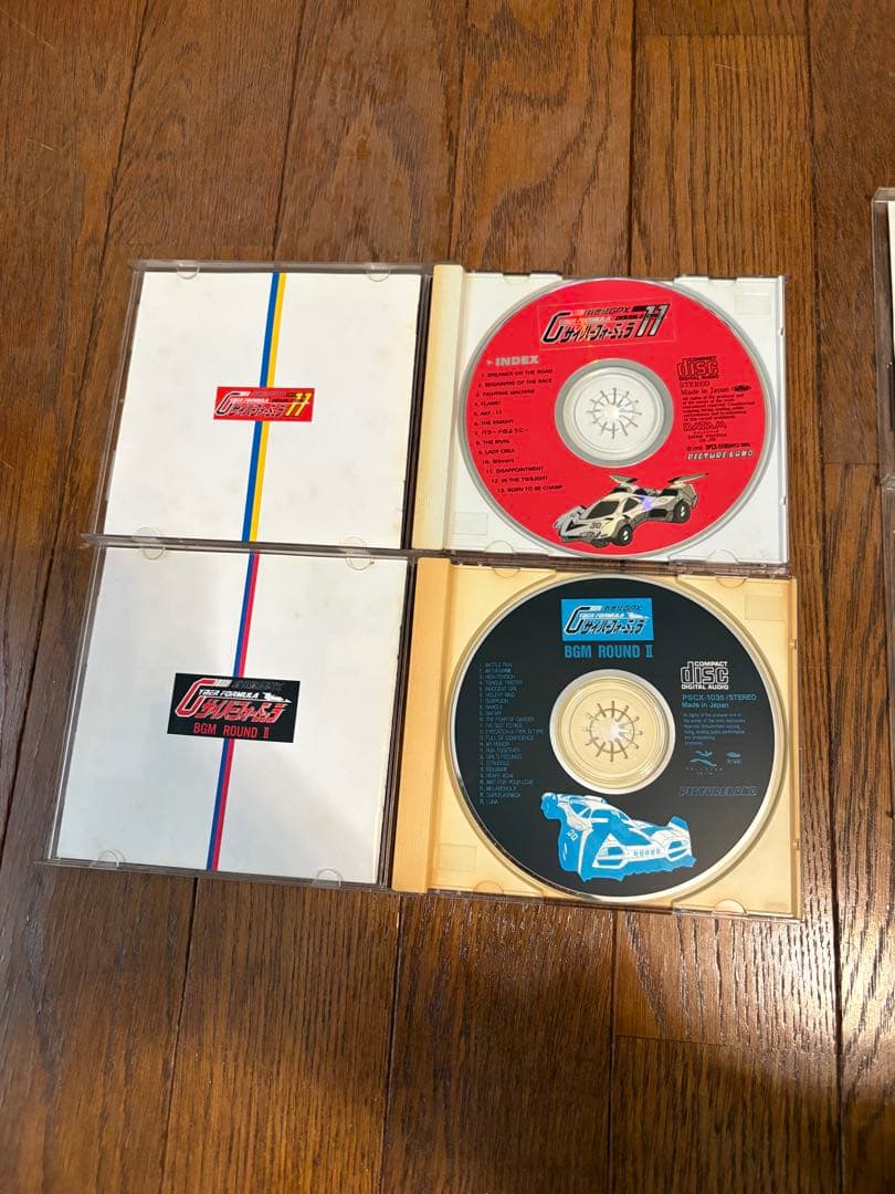 新世紀GPX サイバーフォーミュラ　サウドトラックCD 6枚セット　中古