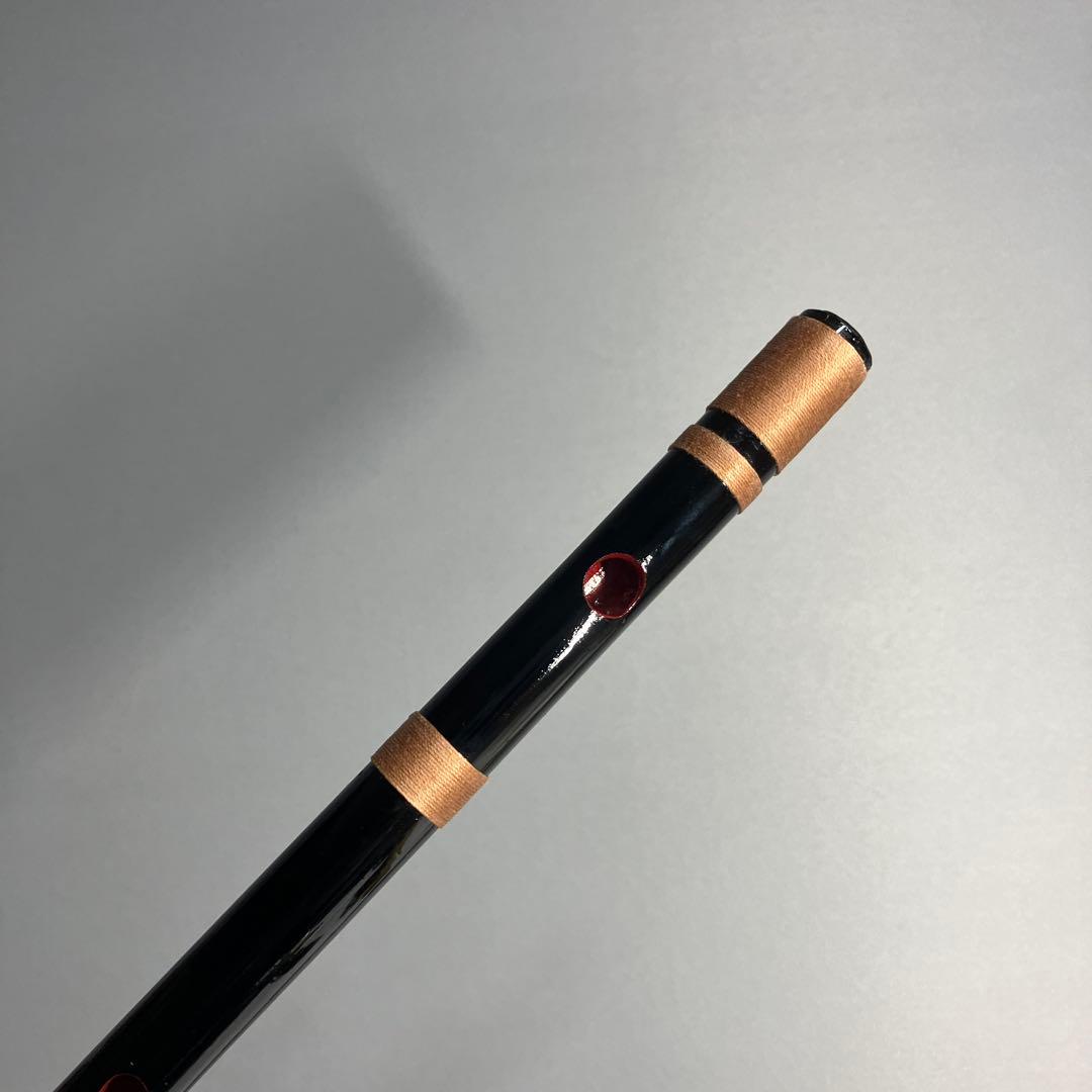 【篠笛八本調子 C管】CMR8-281 唄物　ドレミ調　天地糸巻 西洋音階 竹笛