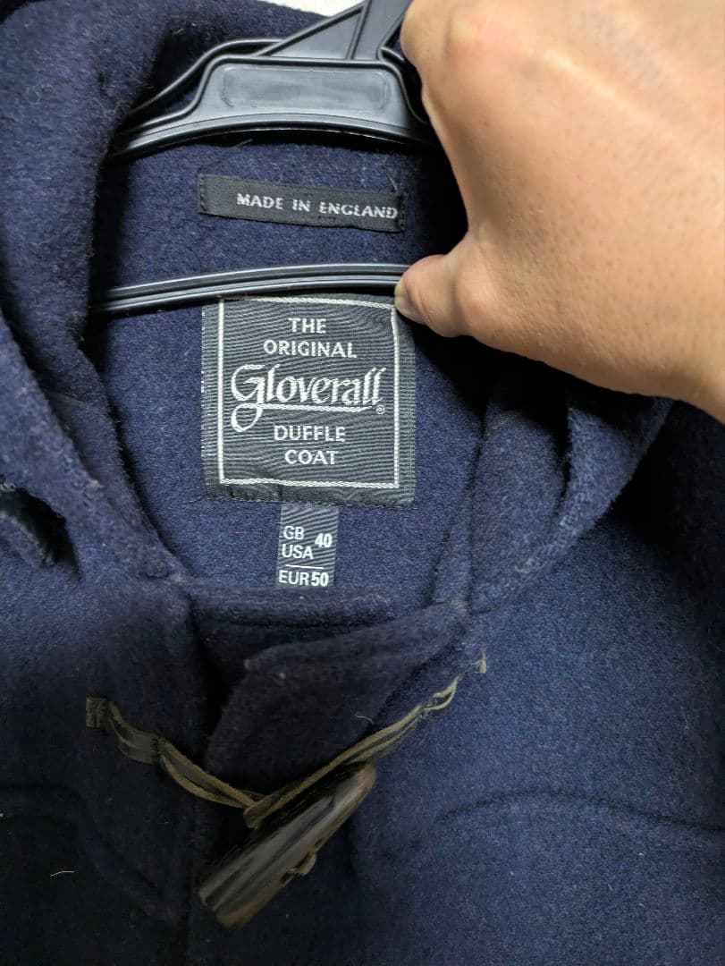 Gloverall ダッフルコート ネイビー