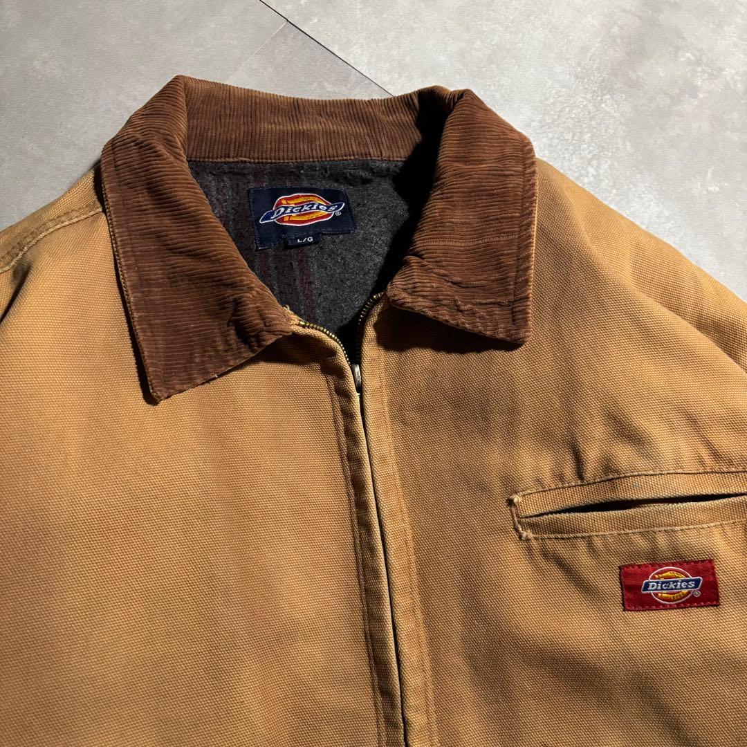 90s- Dickies ディッキーズ　デトロイトジャケット　キャメル　フェード