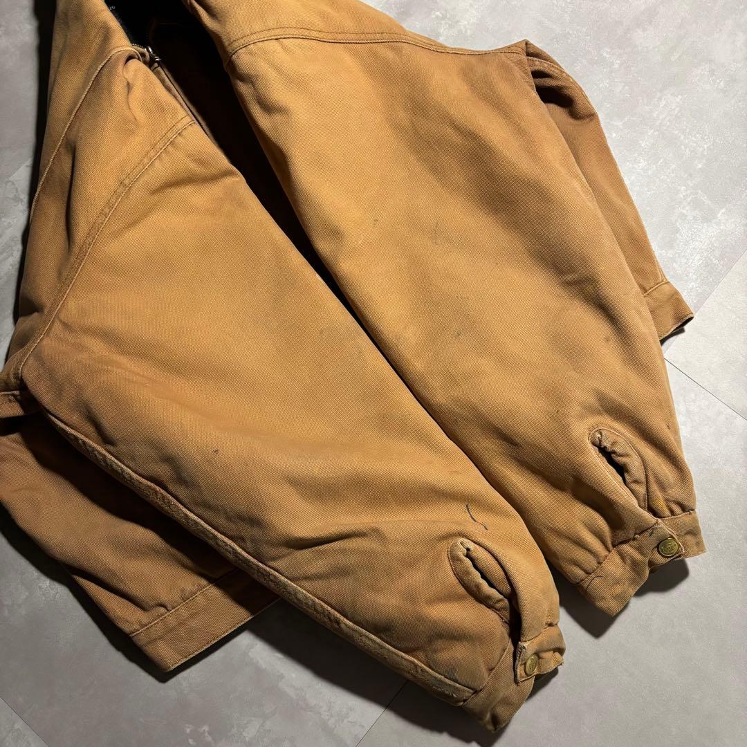 90s- Dickies ディッキーズ　デトロイトジャケット　キャメル　フェード