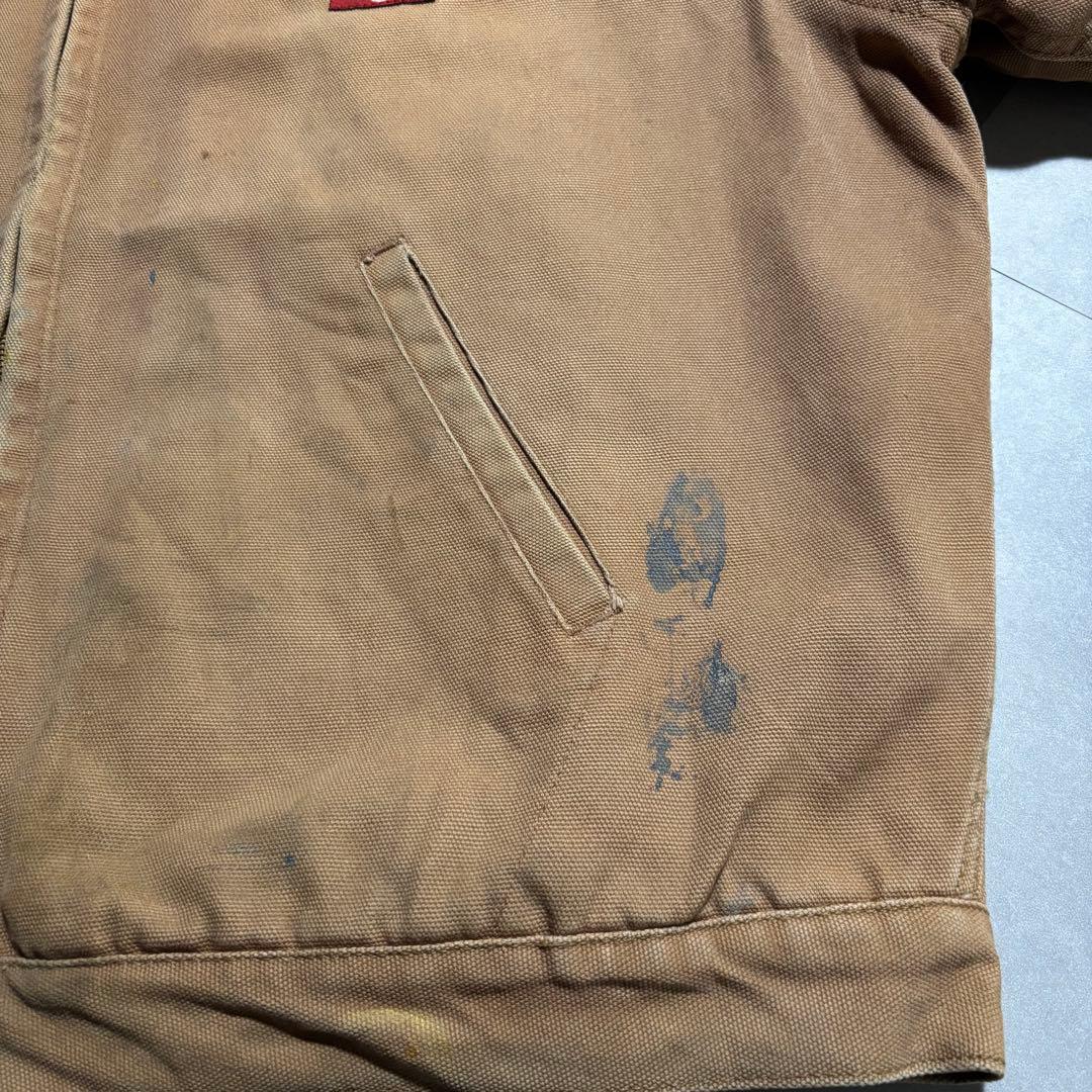90s- Dickies ディッキーズ　デトロイトジャケット　キャメル　フェード