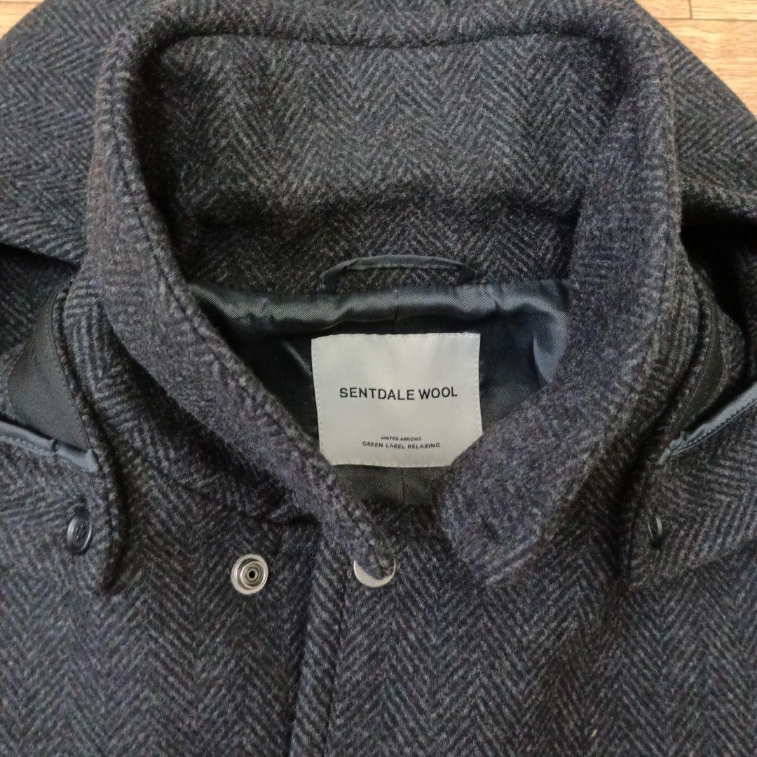 匿名便 25AW SENTDALE WOOL ダッフルコート グリーンレーベル