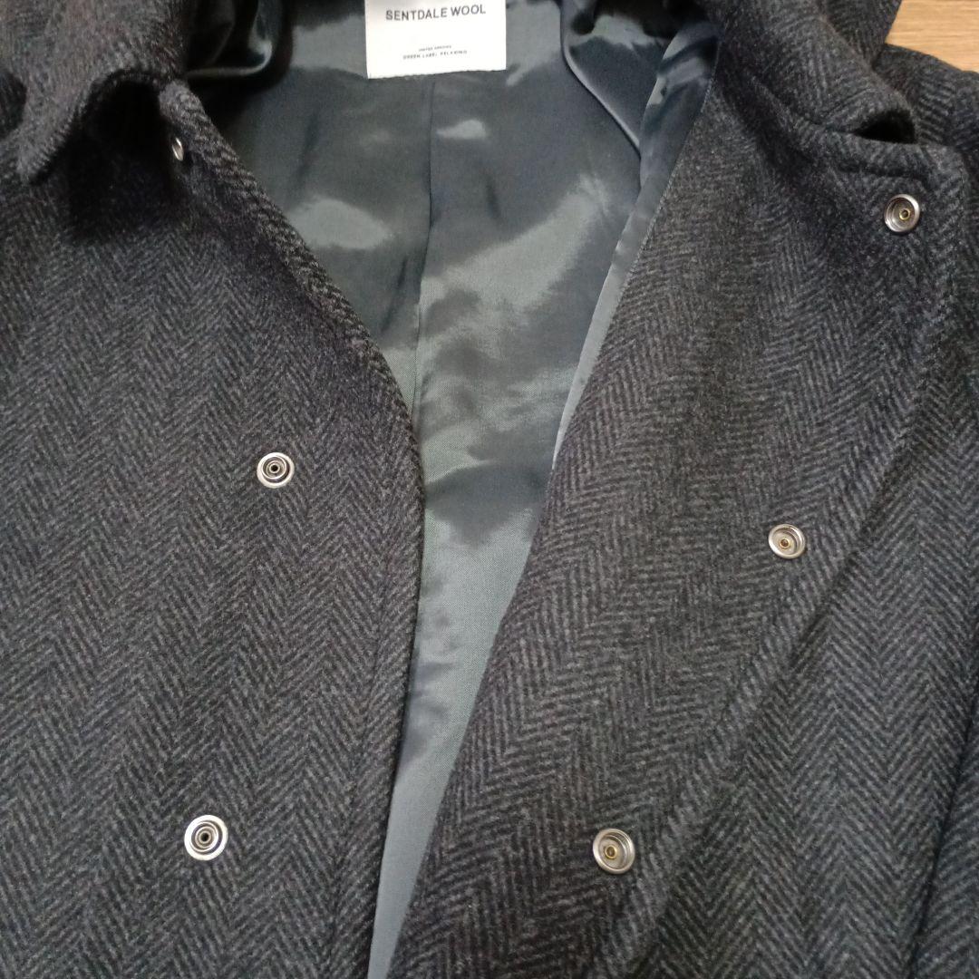 匿名便 25AW SENTDALE WOOL ダッフルコート グリーンレーベル