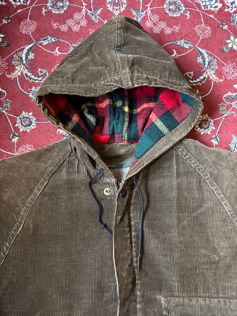 【スペシャル】vintage　50s フーデットコーディロイ　コート
