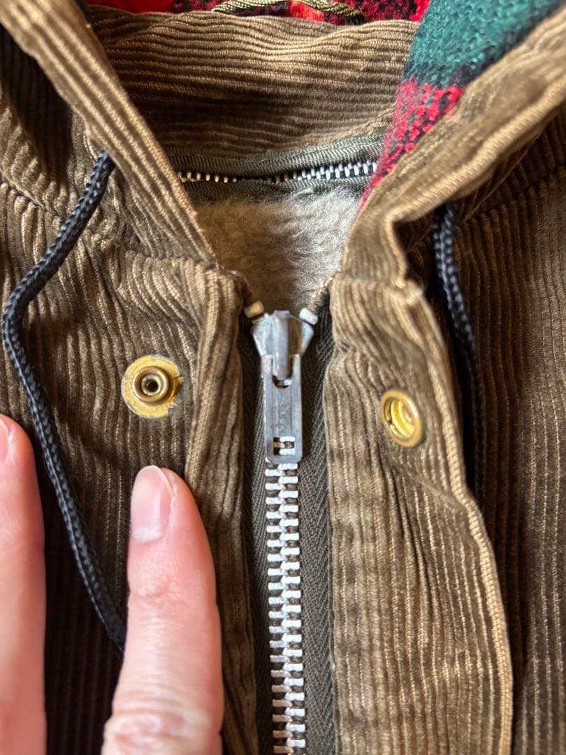 【スペシャル】vintage　50s フーデットコーディロイ　コート