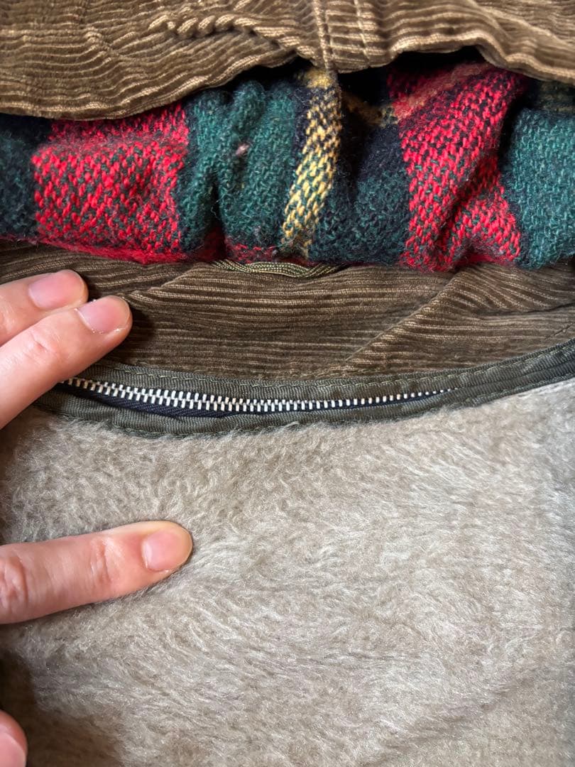 【スペシャル】vintage　50s フーデットコーディロイ　コート