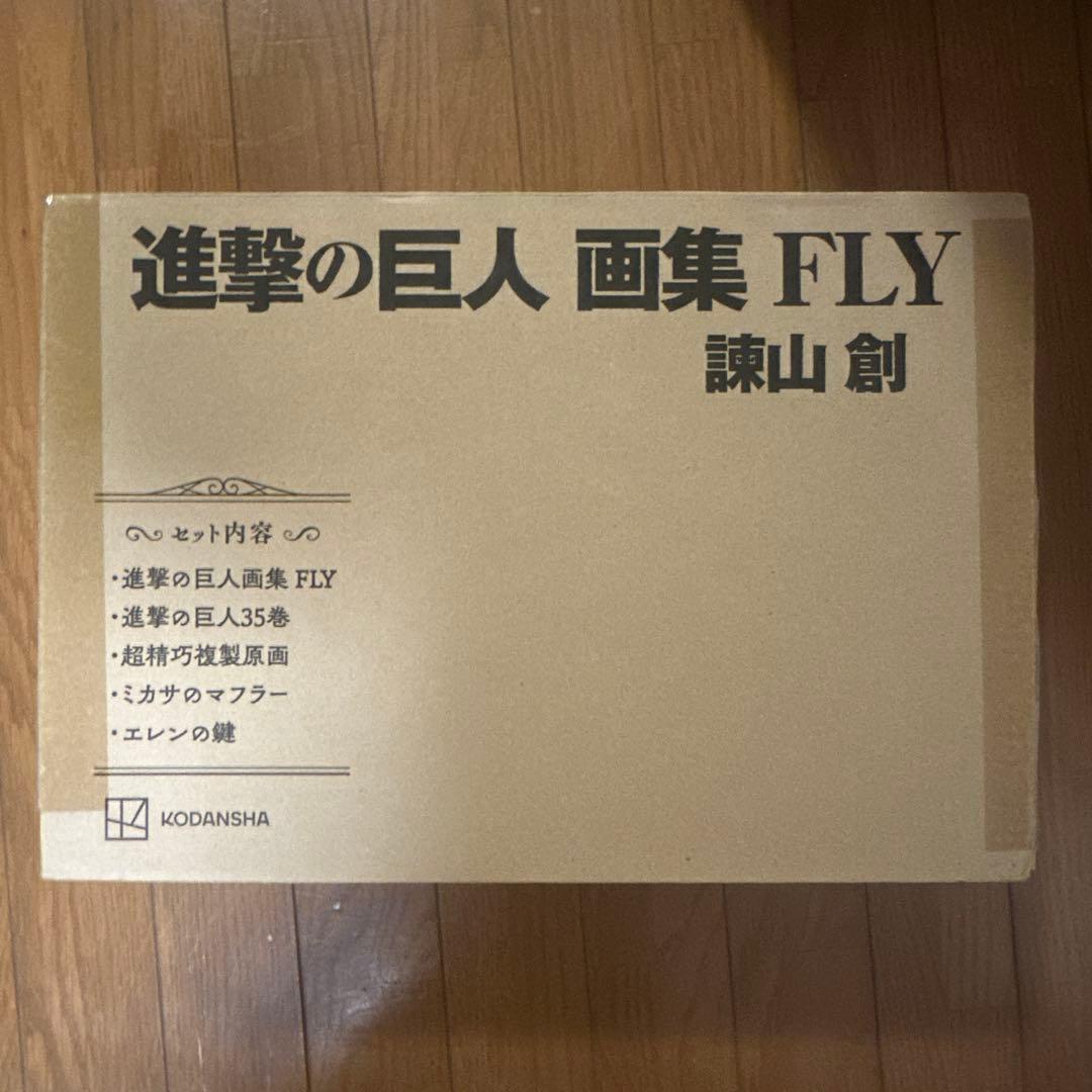 進撃の巨人 画集 fly