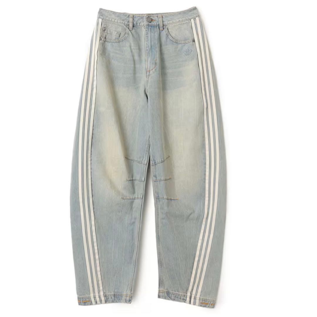 新品28⭐️ADILENIUMシーズン3 バナナフィット ウォッシュドデニムパンツ